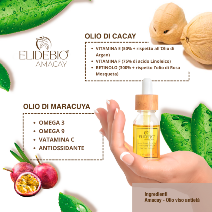 ingredienti olio viso amcay