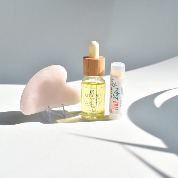 Kit Viso - Olio Viso, Gua Sha e Balsamo Labbra | 3 Prodotti